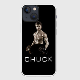 Чехол для iPhone 13 mini с принтом Чак Норис в Курске,  |  | chuck | актер | боевые искусства | карате | качалка | качек | силач | спорт | техасский рейнджер | чак норис