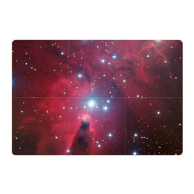 Магнитный плакат 3Х2 с принтом космос в Курске, Полимерный материал с магнитным слоем | 6 деталей размером 9*9 см | блик | вселенная | звезды | космос | магма