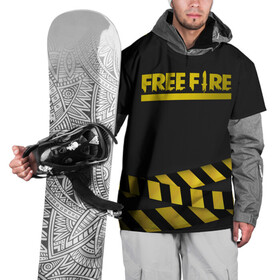 Накидка на куртку 3D с принтом Free Fire в Курске, 100% полиэстер |  | Тематика изображения на принте: battlegrounds | free fire | garena | tricks | батл | королевская битва | рояль | фаир | фри фаер | экшн