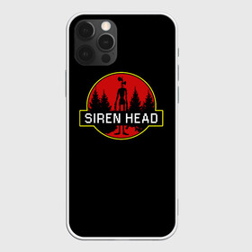 Чехол для iPhone 12 Pro с принтом Siren Head в Курске, силикон | область печати: задняя сторона чехла, без боковых панелей | siren head | игра | лес | монстр | персонаж | сирена | сиреноголовый | чудовище