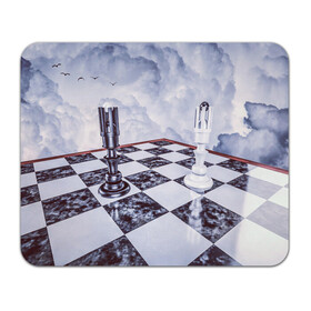 Коврик для мышки прямоугольный с принтом Шахматы в Курске, натуральный каучук | размер 230 х 185 мм; запечатка лицевой стороны | доска | игра | игровая | игры | короли | король | настольная | настольные | небеса | небо | облака | облако | спорт | туча | тучи | шахматный | шахматы