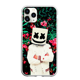 Чехол для iPhone 11 Pro Max матовый с принтом MARSHMELLO ROSES в Курске, Силикон |  | Тематика изображения на принте: fortnite | marshmallo | marshmallow | marshmello | marshmellow | маршмелло | маршмеллоу | розы | фортнайт