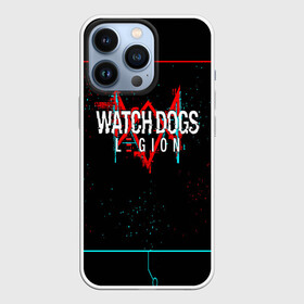 Чехол для iPhone 13 Pro с принтом WATCH DOGS LEGION в Курске,  |  | ded sec | fox | hacker | legion | watch dogs | watch dogs 2 | watch dogs legion | легион | хакер