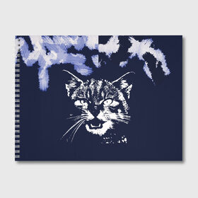 Альбом для рисования с принтом кот в Курске, 100% бумага
 | матовая бумага, плотность 200 мг. | животные | звери | зевающий кот | кися | кот | котенок | котики | коты | кричащий кот | минимализм | питомцы | прикольные картинки