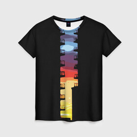 Женская футболка 3D с принтом Балконы в Курске, 100% полиэфир ( синтетическое хлопкоподобное полотно) | прямой крой, круглый вырез горловины, длина до линии бедер | квартиры | многоэтажки | небо | панельки | уличная эстетика | этаж | этажи