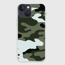Чехол для iPhone 13 mini с принтом camouflage 2 в Курске,  |  | армия россии | войска | камуфляж | орнамент | узор