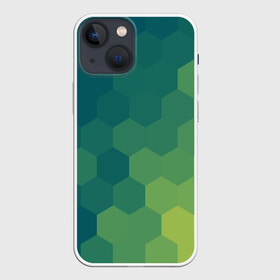 Чехол для iPhone 13 mini с принтом Hexagon в Курске,  |  | орнамент | текстуры | узор | шестиугольник