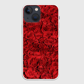 Чехол для iPhone 13 mini с принтом Roses в Курске,  |  | алые розы | весна | деревья | касные розы | красная роза | красный цветок | лепестки | лес | лето | листья | май | милион алых роз | на каждый день | осень | поле | роза | розы | солнце | тропики | флора