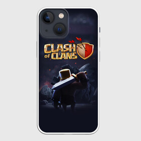 Чехол для iPhone 13 mini с принтом Clash of Clans в Курске,  |  | clash of clans | clash royale | game | supercell | детская | детям | игра | клаш оф кланс | клаш оф кленс | клеш оф кленс | клэш оф кланс | компьютерная игра | пекка