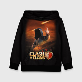 Детская толстовка 3D с принтом Clash of Clans в Курске, 100% полиэстер | двухслойный капюшон со шнурком для регулировки, мягкие манжеты на рукавах и по низу толстовки, спереди карман-кенгуру с мягким внутренним слоем | Тематика изображения на принте: clash of clans | clash royale | game | supercell | детская | детям | игра | клаш оф кланс | клаш оф кленс | клеш оф кленс | клэш оф кланс | компьютерная игра | пекка