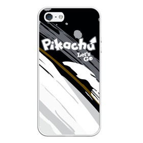 Чехол для iPhone 5/5S матовый с принтом Pikachu в Курске, Силикон | Область печати: задняя сторона чехла, без боковых панелей | battle | drawing | entei | lugia | metagross | pikachu | pokemon | zapdos | брок | бульбазавр | детектив | монстр | пикачу | покемон | эш