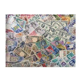 Обложка для студенческого билета с принтом Деньги в Курске, натуральная кожа | Размер: 11*8 см; Печать на всей внешней стороне | арт | банкноты | валюта | деньги | доллары | зеленый | иена | красный | серый | синий | фунт стерлингов | юани