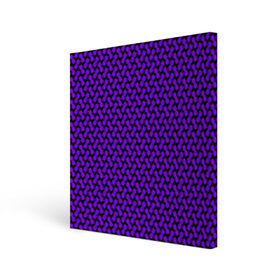 Холст квадратный с принтом Dorri в Курске, 100% ПВХ |  | abstraction | pattern | purple | shapes | абстракция | паттерн | фиолетовый | формы