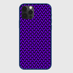 Чехол для iPhone 12 Pro Max с принтом Dorri в Курске, Силикон |  | abstraction | pattern | purple | shapes | абстракция | паттерн | фиолетовый | формы