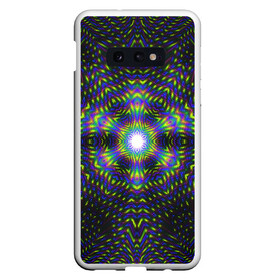 Чехол для Samsung S10E с принтом Illusion в Курске, Силикон | Область печати: задняя сторона чехла, без боковых панелей | abstraction | colorful | illusion | pattern | stereo | абстракция | иллюзия | разноцветный | стерео | узор