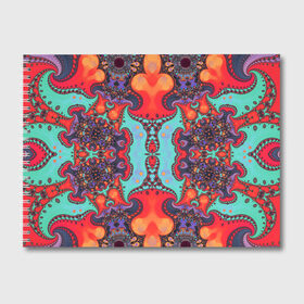 Альбом для рисования с принтом Jecson в Курске, 100% бумага
 | матовая бумага, плотность 200 мг. | abstraction | colorful | fractal | pattern | shape | абстракция | разноцветный | узор | формы | фрактал