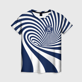 Женская футболка 3D с принтом New York Yankees в Курске, 100% полиэфир ( синтетическое хлопкоподобное полотно) | прямой крой, круглый вырез горловины, длина до линии бедер | Тематика изображения на принте: baseball | new york | sport | team | usa | yankees | бейсбол | нью йорк | спорт | сша