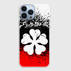 Чехол для iPhone 13 Pro Max с принтом Черный Клевер трехцветный фон в Курске,  |  | anime | black clover | аниме | боевик | буракку куро:ба | кино | комедия | магия | мультфильм | фэнтези | черный клевер | японская сёнэн манга