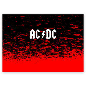 Поздравительная открытка с принтом AC/DC. в Курске, 100% бумага | плотность бумаги 280 г/м2, матовая, на обратной стороне линовка и место для марки
 | Тематика изображения на принте: ac dc | music | rock | австралийская рок группа | ас дс | асдс | блюз рок | музыка | переменный ток постоянный ток | рок | рок н ролл | хард рок | эй си ди си