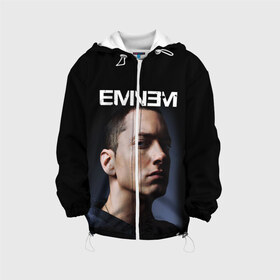 Детская куртка 3D с принтом EMINEM в Курске, 100% полиэстер | застежка — молния, подол и капюшон оформлены резинкой с фиксаторами, по бокам — два кармана без застежек, один потайной карман на груди, плотность верхнего слоя — 90 г/м2; плотность флисового подклада — 260 г/м2 | Тематика изображения на принте: eminem | rap | актёр | американский рэпер | композитор | маршалл | продюсер | рэп | рэпер | эминем