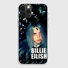 Чехол для iPhone 12 Pro Max с принтом Билли Эйлиш Billie Eilish в Курске, Силикон |  | Тематика изображения на принте: billie eilish | билли эйлиш | музыка | певица | текстура