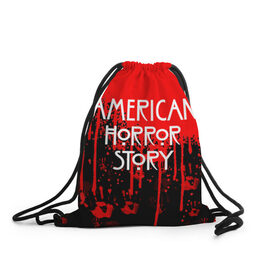 Рюкзак-мешок 3D с принтом American Horror Story. в Курске, 100% полиэстер | плотность ткани — 200 г/м2, размер — 35 х 45 см; лямки — толстые шнурки, застежка на шнуровке, без карманов и подкладки | american horror story | netflix | американ хоррор стори | американская история ужасов | драма | загадочные события | кино | мини сериал | нетфликс | очень странные дела | сериалы | триллер | ужасы | фантастика