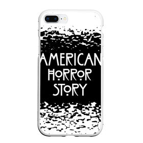 Чехол для iPhone 7Plus/8 Plus матовый с принтом American Horror Story. в Курске, Силикон | Область печати: задняя сторона чехла, без боковых панелей | american horror story | netflix | американ хоррор стори | американская история ужасов | драма | загадочные события | кино | мини сериал | нетфликс | очень странные дела | сериалы | триллер | ужасы | фантастика