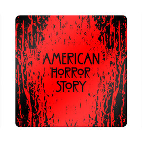 Магнит виниловый Квадрат с принтом American Horror Story. в Курске, полимерный материал с магнитным слоем | размер 9*9 см, закругленные углы | 