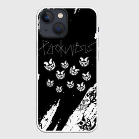 Чехол для iPhone 13 mini с принтом PYROKINESIS. в Курске,  |  | pyrokinesis | андрей пирокинезис | каждаябарбистерва | левый баттл | музыка | музыкант | пирокинезис | рэп | рэпер | хип хоп