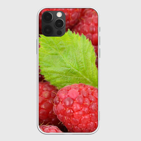 Чехол для iPhone 12 Pro Max с принтом Малина в Курске, Силикон |  | Тематика изображения на принте: еда | красная | красные | лист | листок | листочек | листья | малина | малинка | природа | растение | растения | ягода | ягодка | ягодки | ягоды