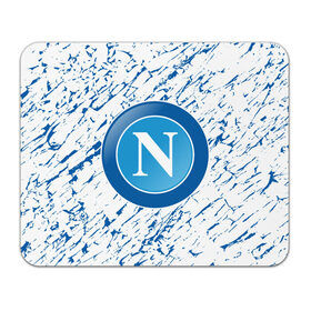 Коврик для мышки прямоугольный NAPOLI.: в Курске, натуральный каучук | размер 230 х 185 мм; запечатка лицевой стороны | fc | football | football club | napoli | sport | итальянский профессиональный футбольный клуб | наполи | неаполь | спорт | уефа | униформа | фирменные цвета | фк | футбол | футбольный клуб