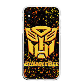 Чехол для iPhone XS Max матовый с принтом Bumblebee. в Курске, Силикон | Область печати: задняя сторона чехла, без боковых панелей | автобот разведчик | автоботы | бамблби | боевик | кино | кино трансформеры | персонаж вселенной трансформеров | приключения | трансформеры | фантастика | фильмы