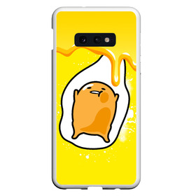 Чехол для Samsung S10E с принтом Gudetama в Курске, Силикон | Область печати: задняя сторона чехла, без боковых панелей | gudetama | анимешное яйцо | гудетама | желток | стекающее яйцо | яичница