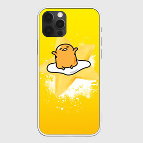 Чехол для iPhone 12 Pro с принтом Gudetama в Курске, силикон | область печати: задняя сторона чехла, без боковых панелей | gudetama | анимешное яйцо | гудетама | желток | стекающее яйцо | яичница