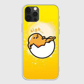 Чехол для iPhone 12 Pro Max с принтом Gudetama в Курске, Силикон |  | gudetama | анимешное яйцо | гудетама | желток | стекающее яйцо | яичница