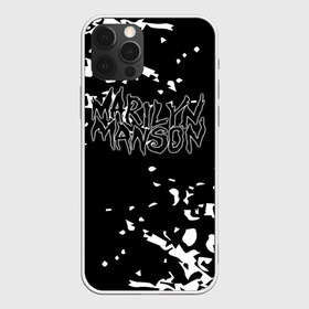 Чехол для iPhone 12 Pro Max с принтом Marilyn Manson в Курске, Силикон |  | marilyn manson | nothing records | известность | музыка | рок группа