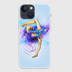 Чехол для iPhone 13 mini с принтом Художественная гимнастика в Курске,  |  | gymnastics | rhythmic gymnastics | гимнастика | спорт | художественная гимнастика
