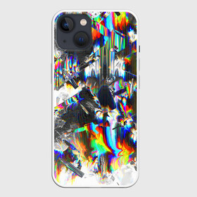Чехол для iPhone 13 с принтом Gasoline stains abstraction в Курске,  |  | abstract | art | color | digital | gasoline | gradient | stains | texture | абстракция | арт | бензин | градиент | разводы | текстуры | цветной | цифровой