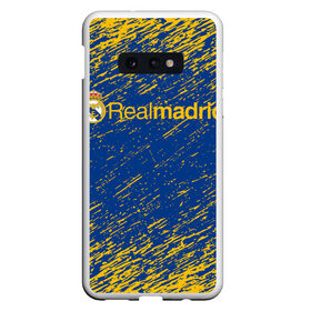 Чехол для Samsung S10E с принтом REAL MADRID. в Курске, Силикон | Область печати: задняя сторона чехла, без боковых панелей | fc | football | football club | real madrid | sport | испанский футбольный клуб | лучший футбольный клуб xx века | мадрид | реал мадрид | спорт | уефа | униформа | фирменные цвета | фифа | фк | футбол | футбольный клуб