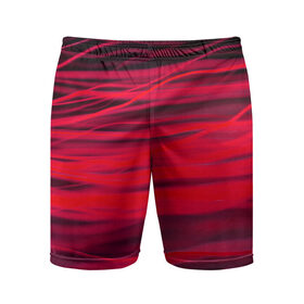Мужские шорты спортивные с принтом Reding в Курске,  |  | abstraction | blur | light | lines | red | абстракция | красный | линии | размытость | свет