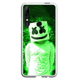 Чехол для Honor P Smart Z с принтом MARSHMELLO в Курске, Силикон | Область печати: задняя сторона чехла, без боковых панелей | Тематика изображения на принте: fortnite | marshmallo | marshmallow | marshmello | marshmellow | маршмелло | маршмеллоу | розы | фортнайт