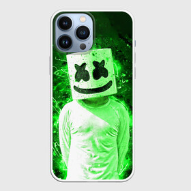 Чехол для iPhone 13 Pro Max с принтом MARSHMELLO в Курске,  |  | Тематика изображения на принте: fortnite | marshmallo | marshmallow | marshmello | marshmellow | маршмелло | маршмеллоу | розы | фортнайт