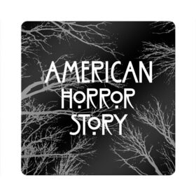 Магнит виниловый Квадрат с принтом American Horror Story. в Курске, полимерный материал с магнитным слоем | размер 9*9 см, закругленные углы | american horror story | netflix | американ хоррор стори | американская история ужасов | драма | загадочные события | кино | мини сериал | нетфликс | очень странные дела | сериалы | триллер | ужасы | фантастика