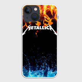 Чехол для iPhone 13 mini с принтом Metallica. в Курске,  |  | metallica | music | rock | американская рок группа | метал группа | металлика | музыка | рок | рок группа | трэш метал | хеви метал