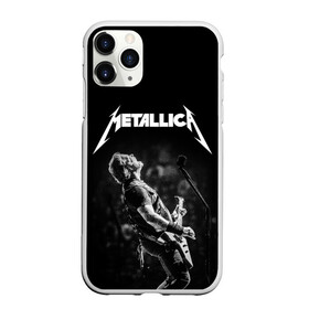 Чехол для iPhone 11 Pro Max матовый с принтом Metallica James Hetfield в Курске, Силикон |  | guitar | guitarist | heavy | james hetfield | metall | metallica | rock | trash | джеймс хэтфилд | металл | металлика | рок | хэви