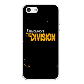 Чехол для iPhone 5/5S матовый с принтом Tom Clancys The Division в Курске, Силикон | Область печати: задняя сторона чехла, без боковых панелей | 