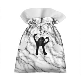 Подарочный 3D мешок с принтом КОТ ЪУЪ СЪУКА. в Курске, 100% полиэстер | Размер: 29*39 см | cat | mem | memes | интернет приколы | кот | мем | мем кот | ъуъ | ъуъ съука
