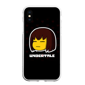 Чехол для iPhone XS Max матовый с принтом UNDERTALE в Курске, Силикон | Область печати: задняя сторона чехла, без боковых панелей | sans | undertale | андертале | андертейл | игра | подземная история | подземная сказка | санс | ундертале