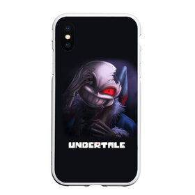 Чехол для iPhone XS Max матовый с принтом UNDERTALE в Курске, Силикон | Область печати: задняя сторона чехла, без боковых панелей | Тематика изображения на принте: sans | undertale | андертале | андертейл | игра | подземная история | подземная сказка | санс | ундертале