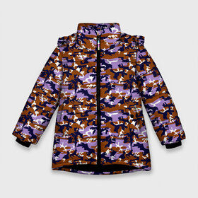 Зимняя куртка для девочек 3D с принтом Camouflage for men в Курске, ткань верха — 100% полиэстер; подклад — 100% полиэстер, утеплитель — 100% полиэстер. | длина ниже бедра, удлиненная спинка, воротник стойка и отстегивающийся капюшон. Есть боковые карманы с листочкой на кнопках, утяжки по низу изделия и внутренний карман на молнии. 

Предусмотрены светоотражающий принт на спинке, радужный светоотражающий элемент на пуллере молнии и на резинке для утяжки. | boys | military | pattern | абстракция | армия | брызги | военный | войска | волны | краски | маскировка | милитари | мужчинам | небесный | орнамент | паттерн | пацанские | пятна | пятнистый | разноцветные